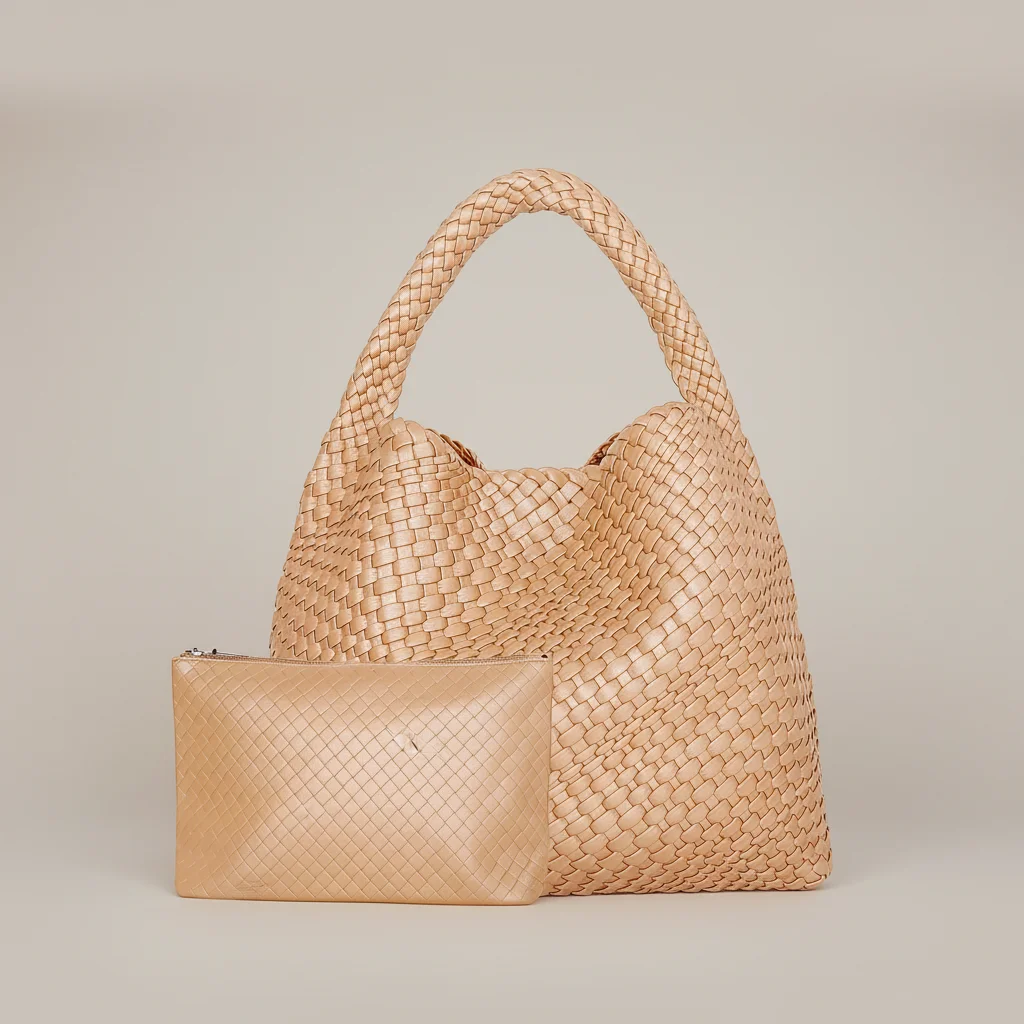 Sac tressé femme grand format - Vue 7 - sac tressé