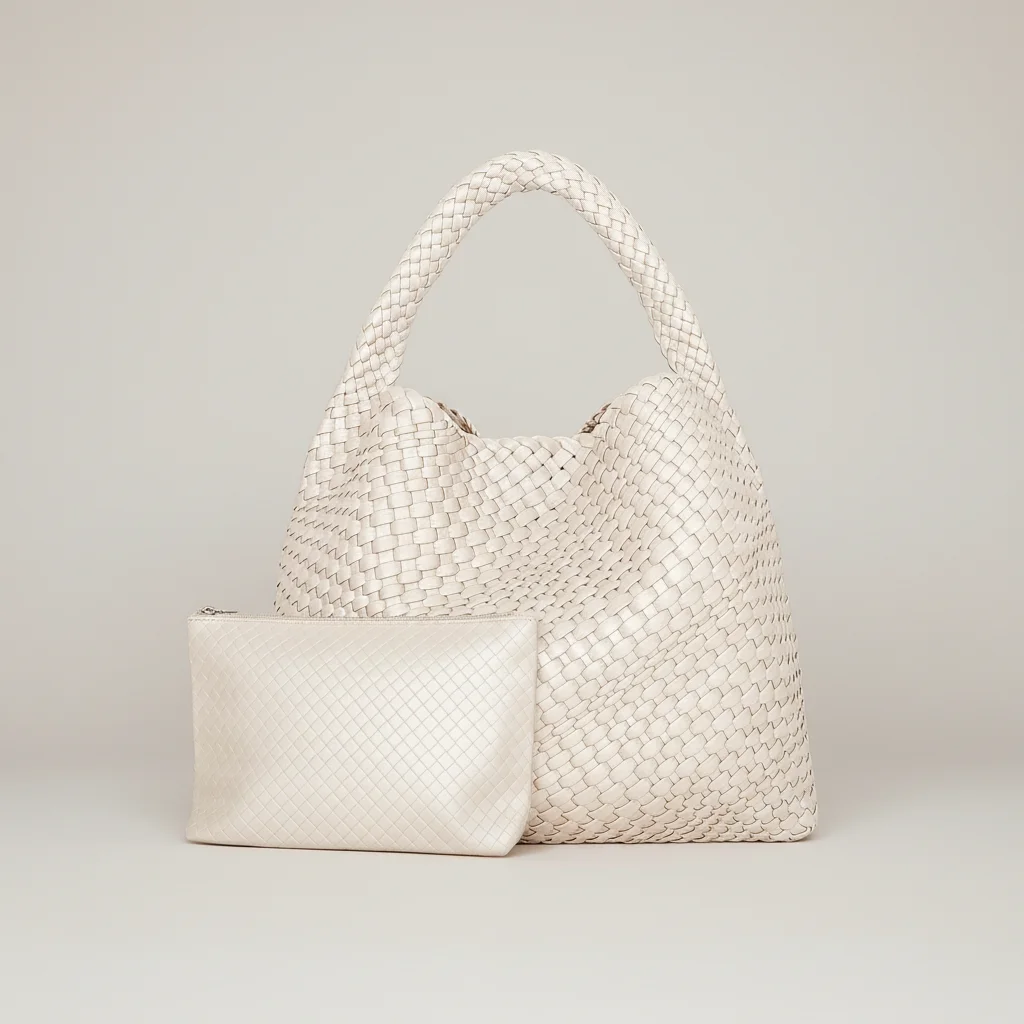 Sac tressé femme grand format - Vue 9 - sac tressé