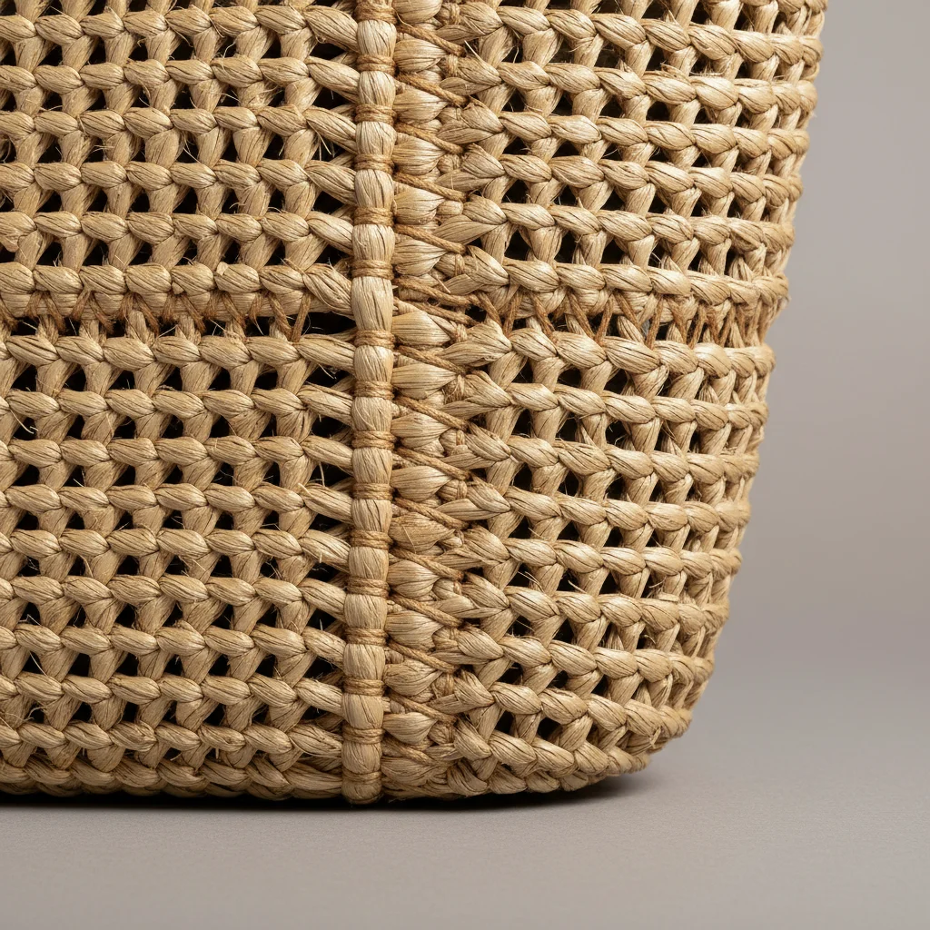 Sac tressé femme grand format plage - Vue 9 - sac tressé