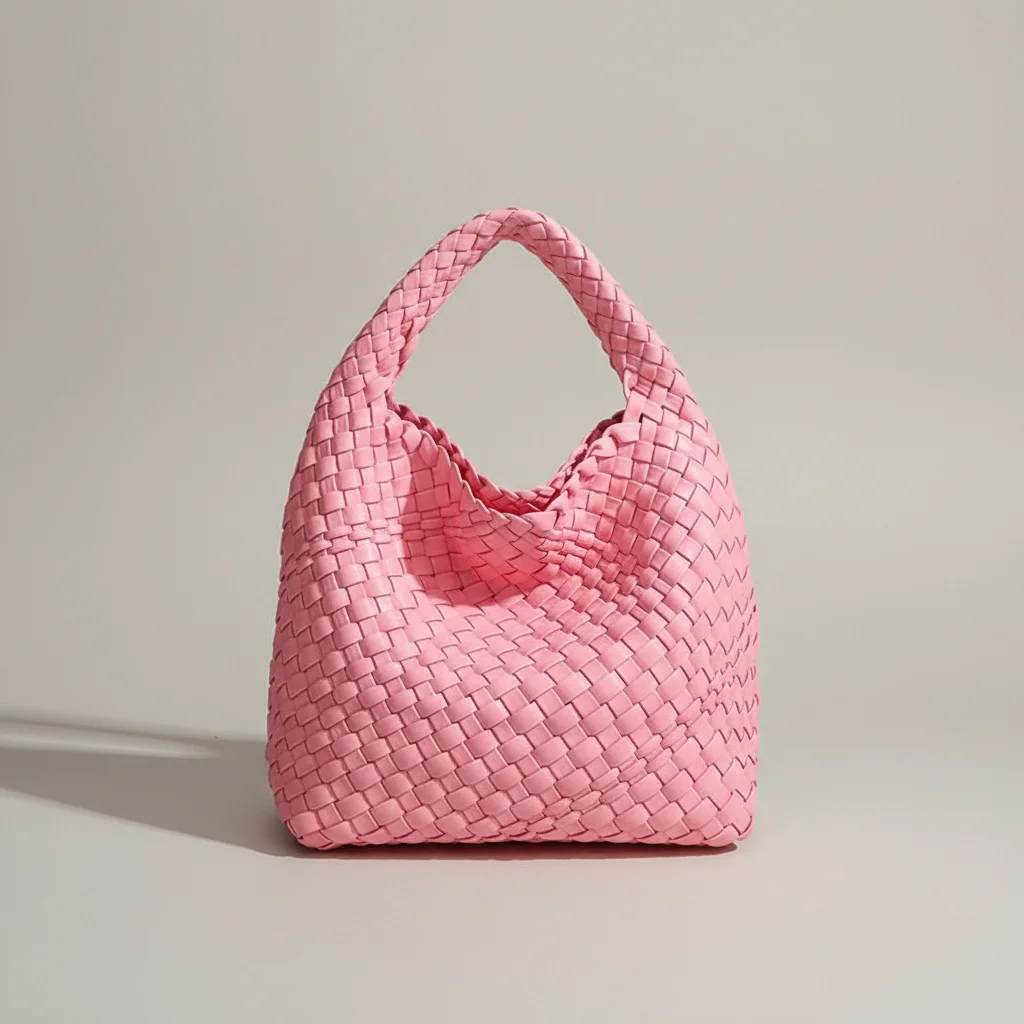 Sac tressé femme quotidien en pu - Vue 5 - sac tressé