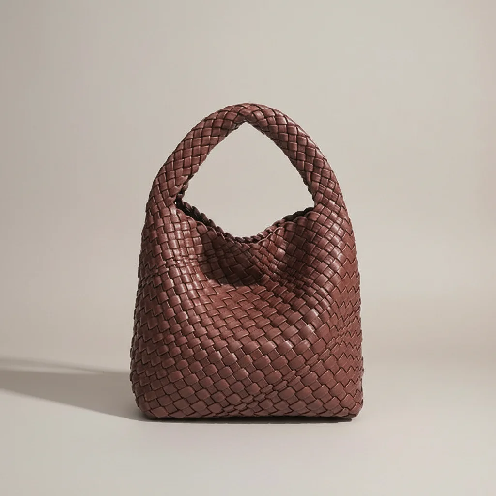Sac tressé femme quotidien en pu - Vue 7 - sac tressé
