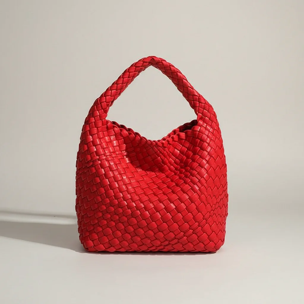 Sac tressé femme quotidien en pu - Vue 9 - sac tressé