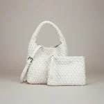 Sac tressé femme seau cuir pu - Vue 1 - sac tressé