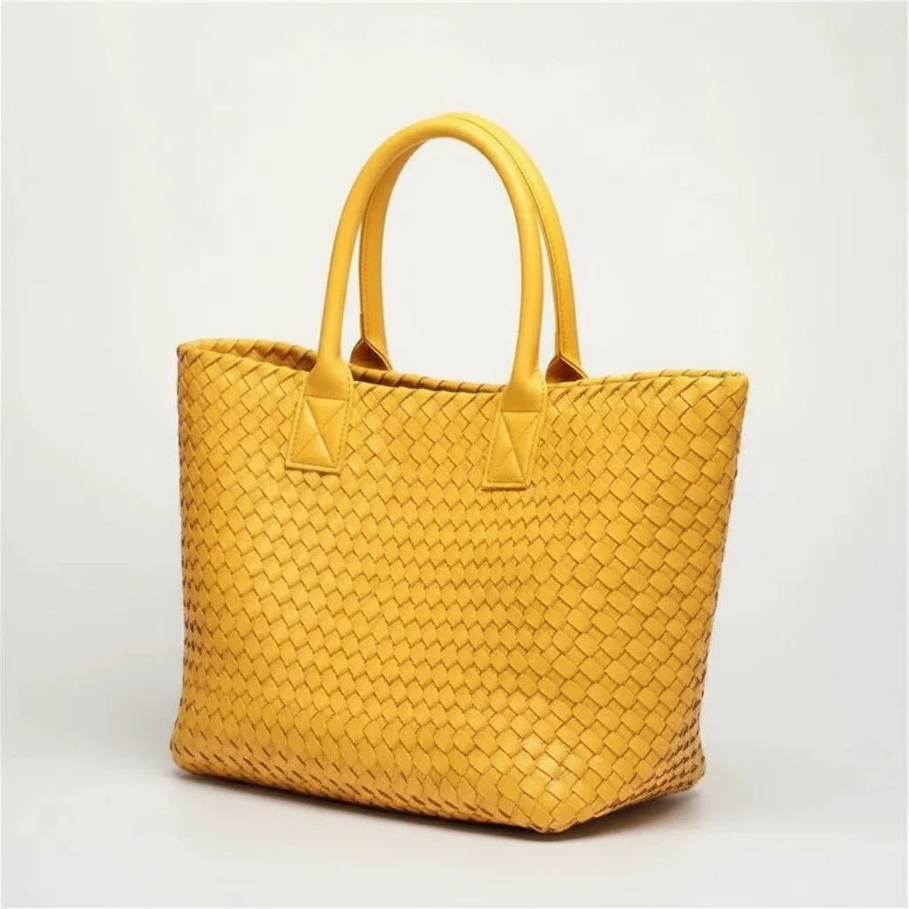 sac tressé femme simili cuir business - Vue 12 - sac tressé
