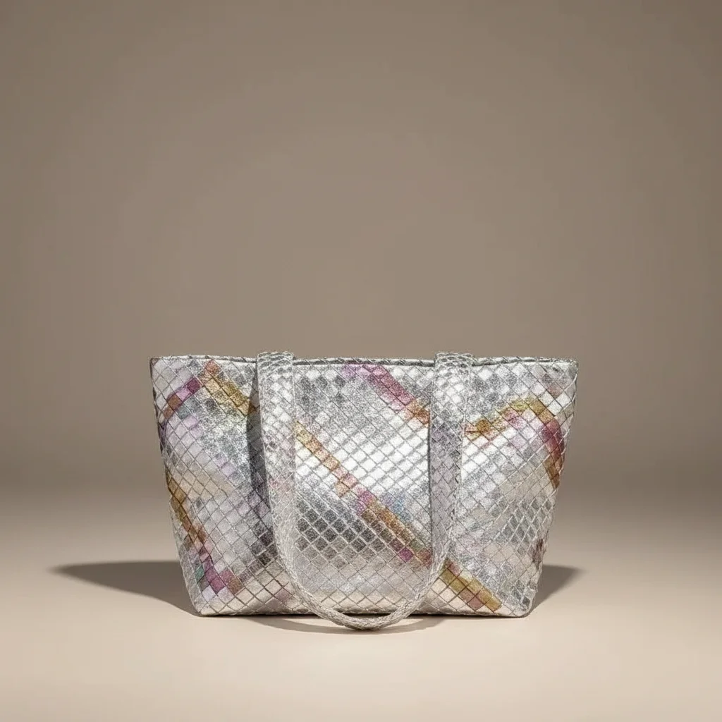 sac tressé femme simili cuir business - Vue 22 - sac tressé