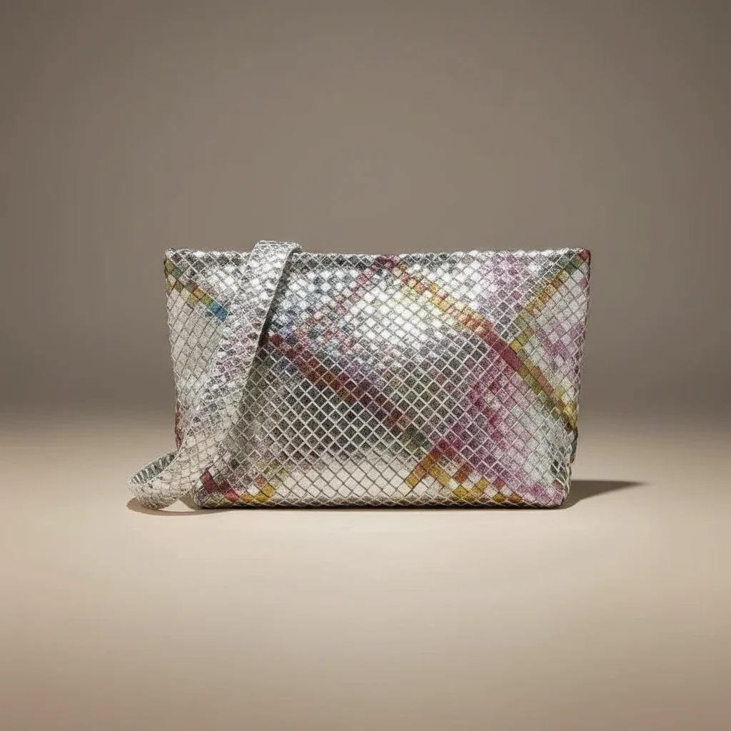 sac tressé femme simili cuir business - Vue 25 - sac tressé