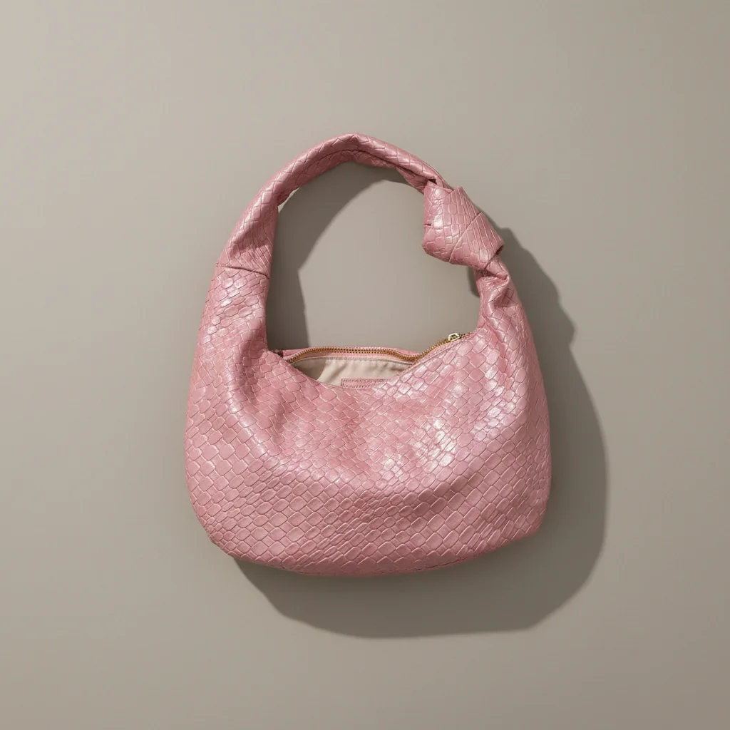 Sac tressé femme simili cuir compact - Vue 3 - sac tressé