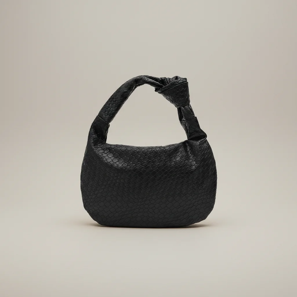 Sac tressé femme simili cuir compact - Vue 6 - sac tressé