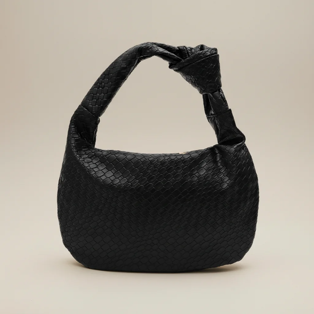 Sac tressé femme simili cuir compact - Vue 7 - sac tressé