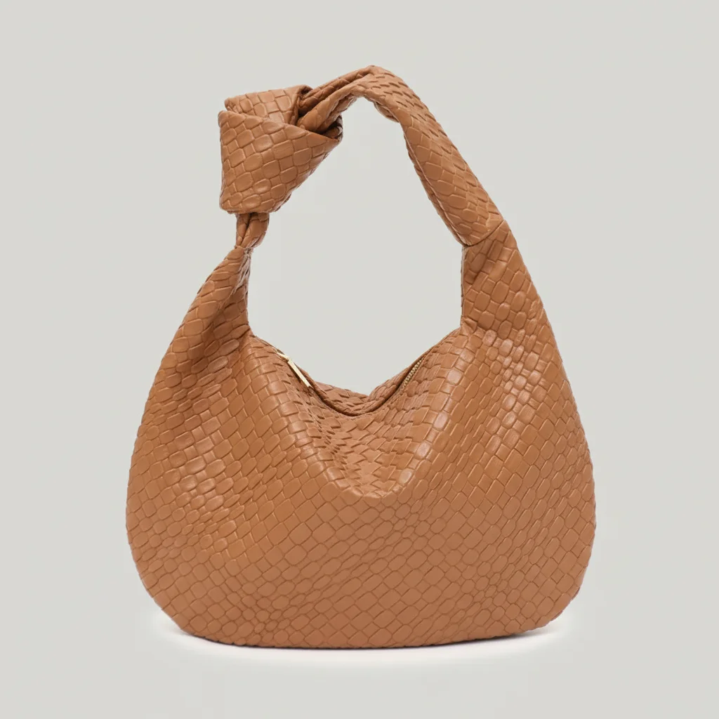 Sac tressé femme simili cuir compact - Vue 8 - sac tressé