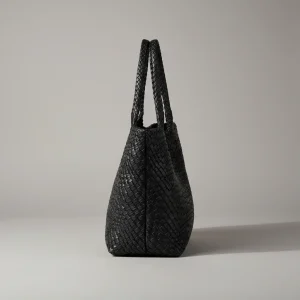 Sac tressé femme simili cuir voyage - Vue 2 - sac tressé