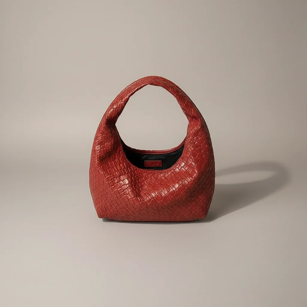 sac tressé simili cuir quotidien - Vue 3 - sac tressé